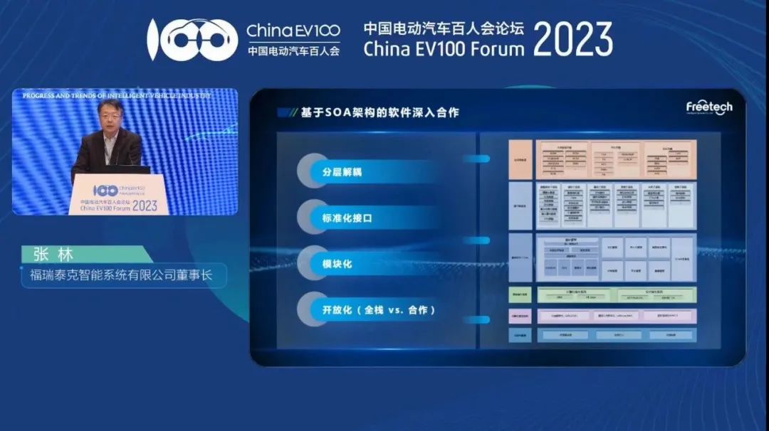 福瑞泰克出席2023中国电动汽车百人会论坛